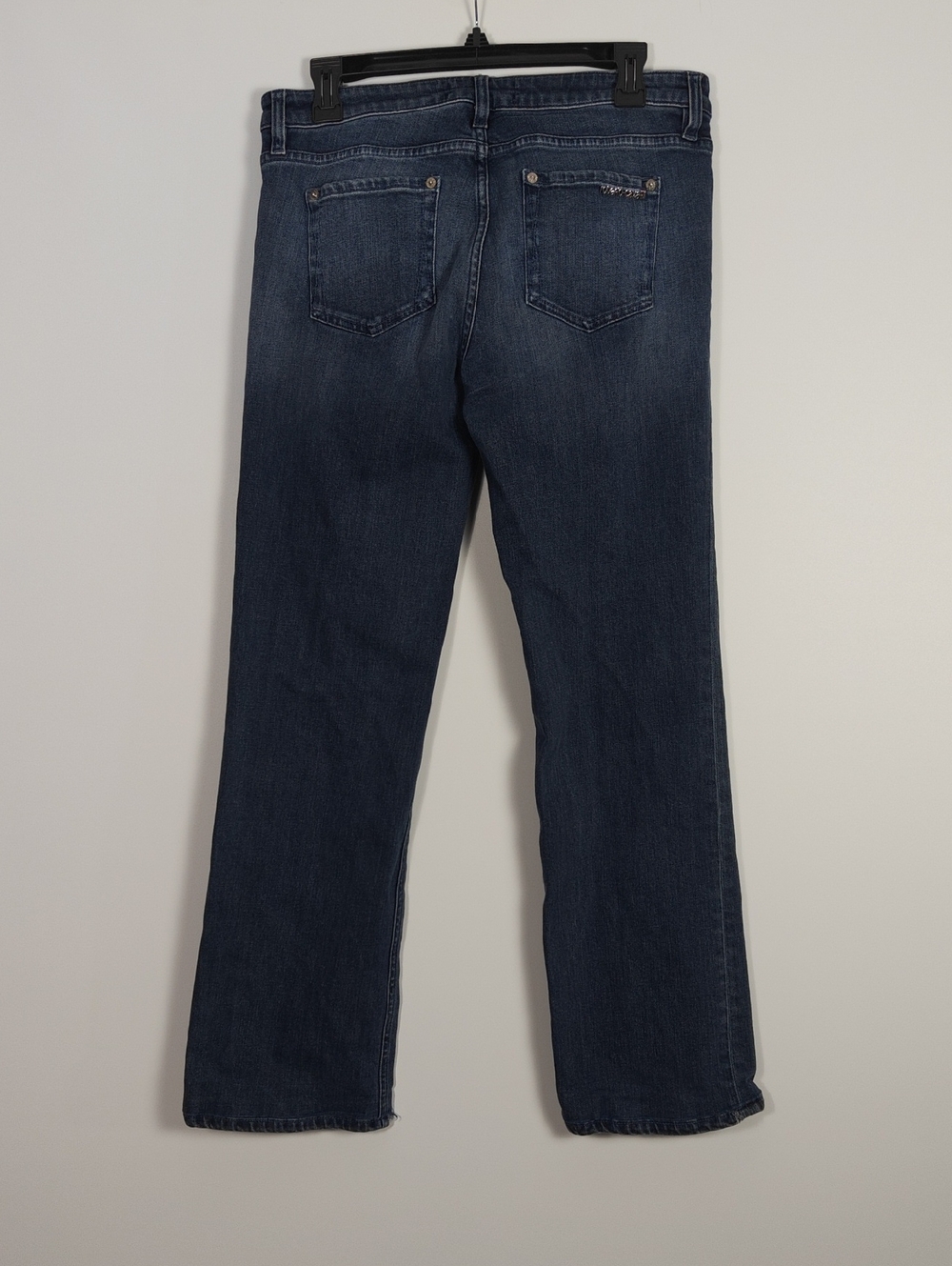ROBERTO CAVALLI Mid-Rise Wide Leg Dark Wash Jeans Size EUR 46 US 10 - Picture 14 of 16